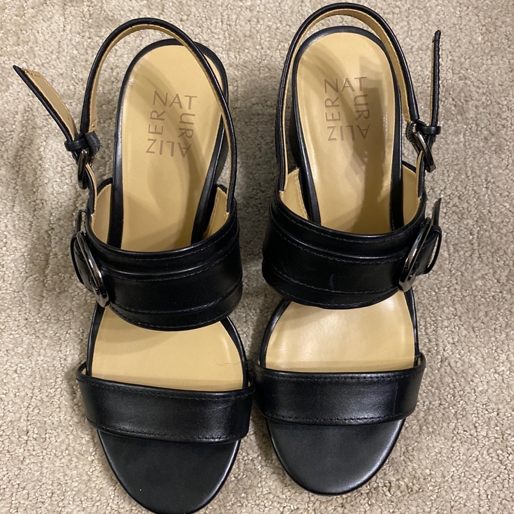 Naturalizer Kaylee sandals, 2 inch block heel
